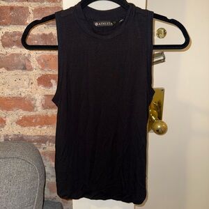 Athleta Black Sleeveless Top